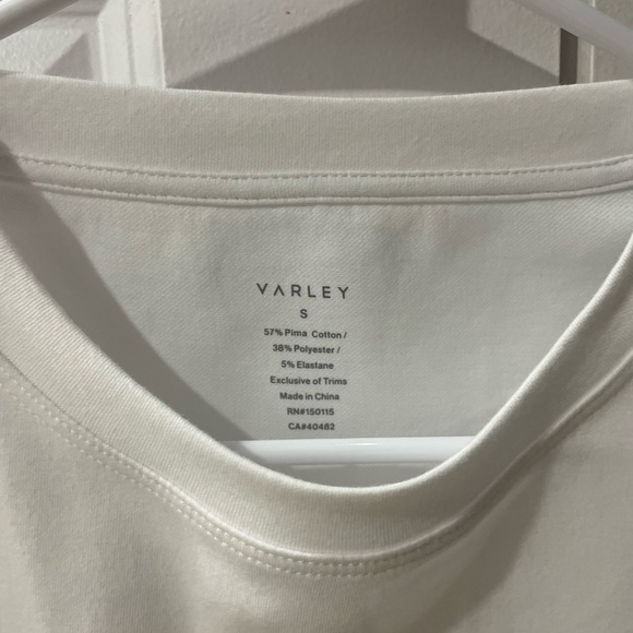 NWT Varley By Anthropologie Coventry Tee Tshirt - Picture 4 of 6